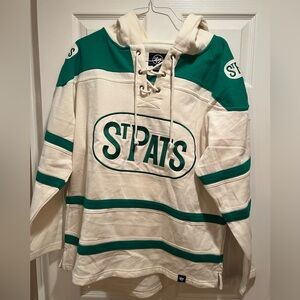 47 Brand St Pats Superior Lacer Hoodie- Mens Medium
